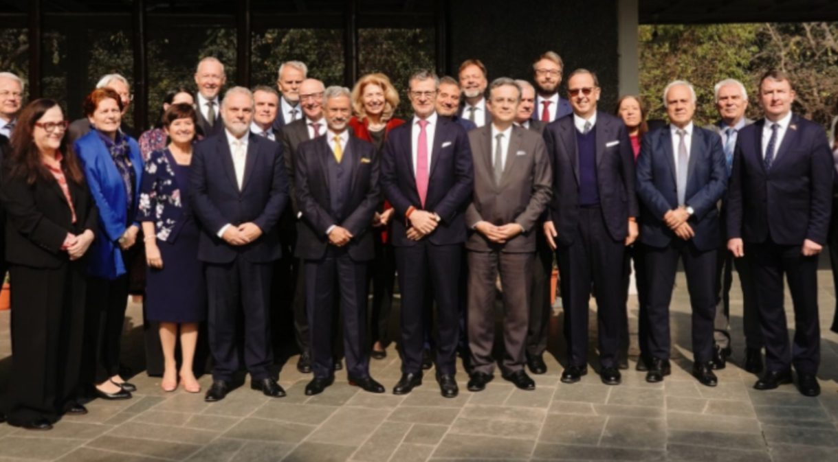 EAM Jaishankar meets envoys from EU countries