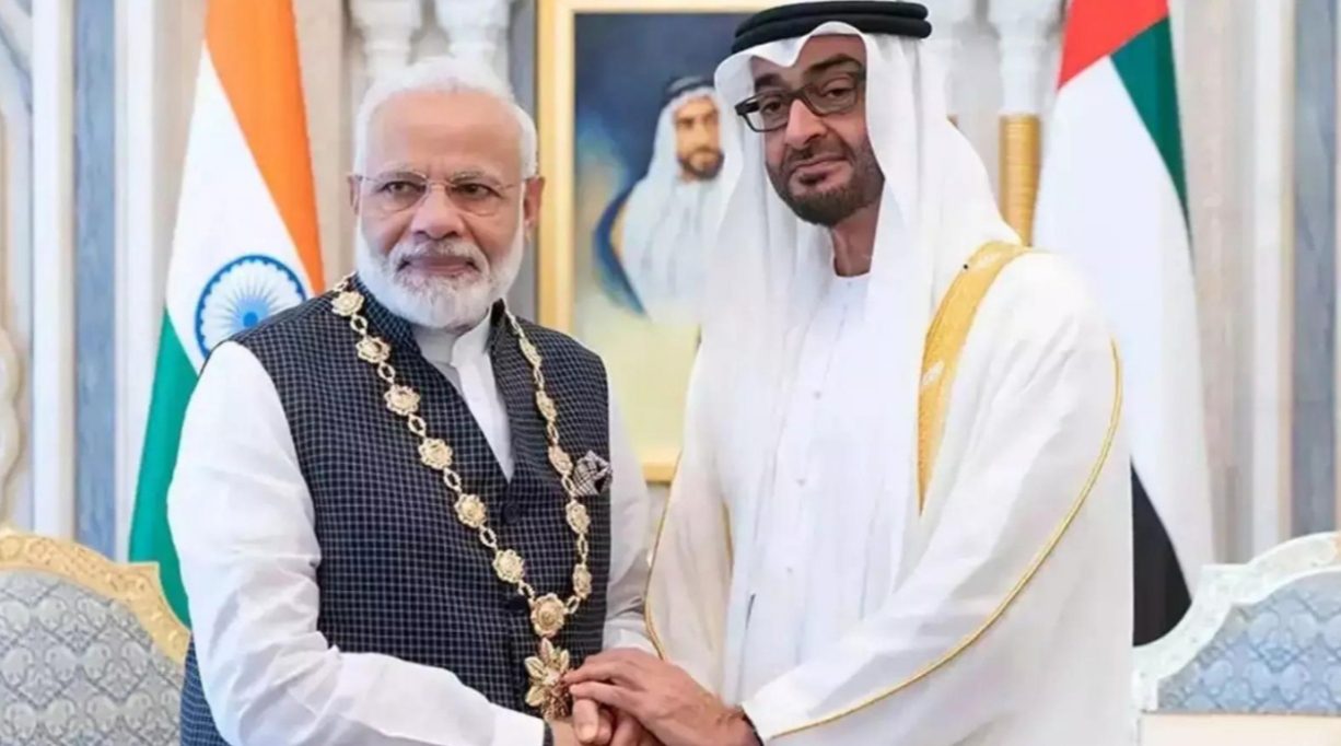 UAE president to be in India today