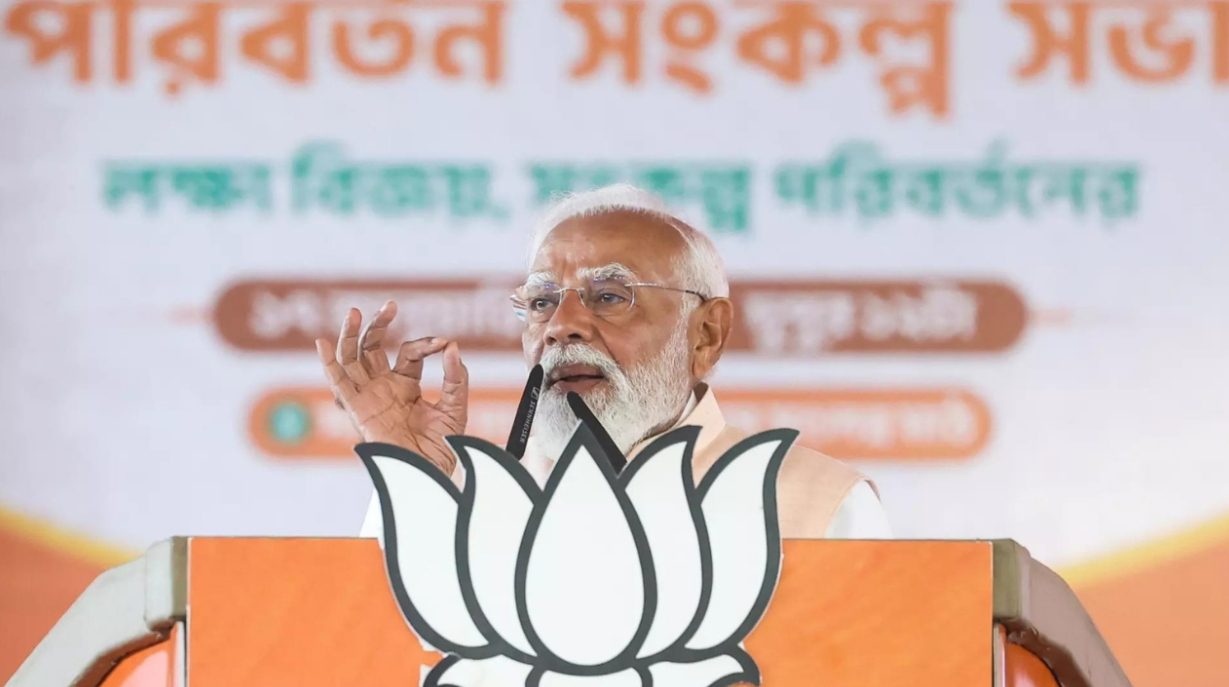 In poll-bound Bengal, PM Modi blames demographic imbalance for violence