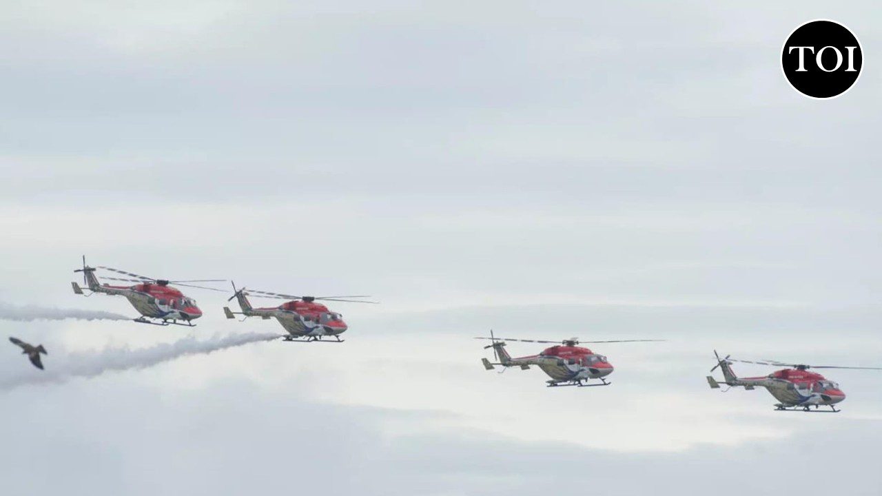 IAF's Sarang helicopter team to perform at Singapore airshow